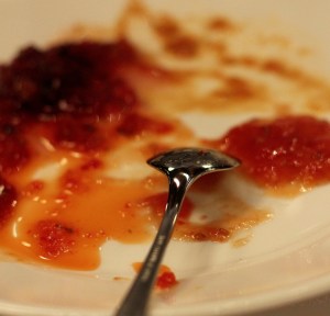 sos picant in farfurie