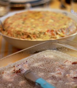 piftie de curcan si salata de boeuf