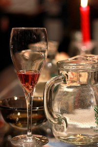 pahar de sampanie