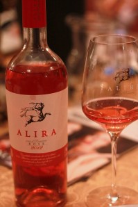 cina cu vin rose