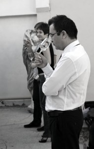 concentrare pe pahar