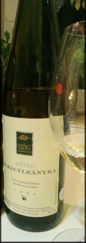 Feteasca Regala 2006 Ungaria Kiralyleanyka Szoke Matyas