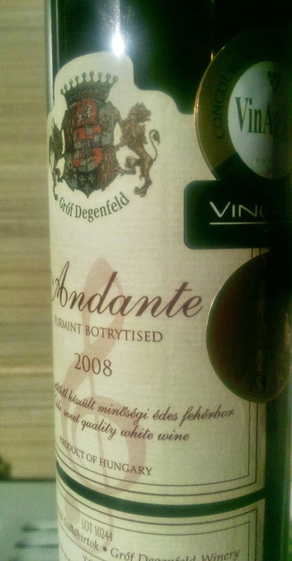 Furmint botrytised 2008