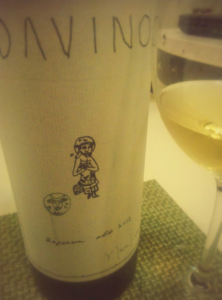 eticheta Davino rezerva alb