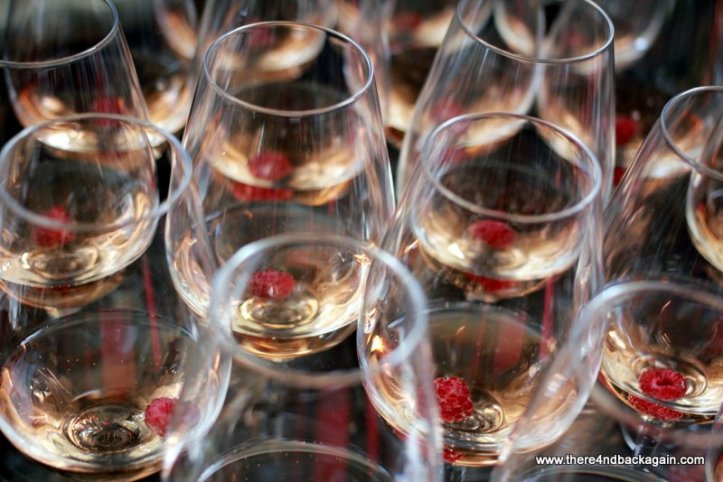 Liliac rose si zmeura