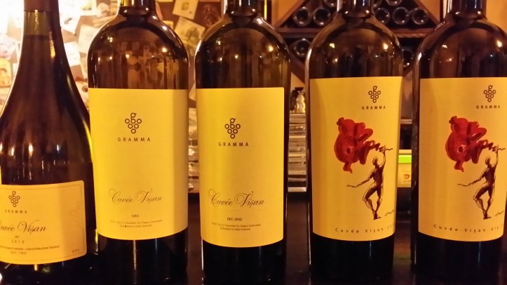 Cuvee Visan verticala