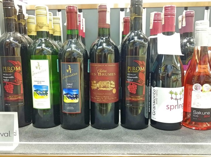vinuri din Thailanda