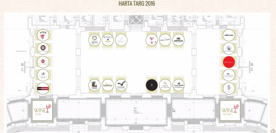 harta WineUp 2016