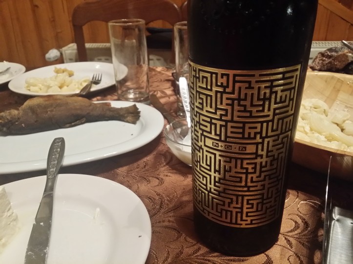 Mysterium Jidvei cu pastrav si mamaliga